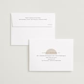 "Cinematic Love" - Save the Dates in Sand by Elly - FREE Recipient Addressing