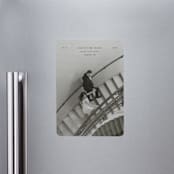 "In Line" - Save the Dates in Noir by Tamara Hilje - Front