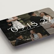 "Love Snaps" - Save the Dates in Opal by Cat Caudillo - Detail