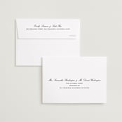 "Atelier" - Save the Dates in Ink by Megan Davis - FREE Recipient Addressing
