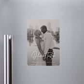 "Signature Pair" - Save the Dates in Pearl by Jessica Williams - Front
