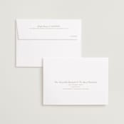 "Elegantly Modern" - Save the Dates in Cloud by Elizabeth Bishop - FREE Recipient Addressing