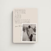 "taken" - Save the Dates in Blush by Sara Hicks Malone - Magnet Front