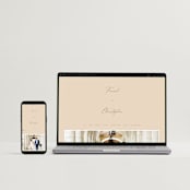 "Beautifully Scripted" - Save the Dates in Evergreen by Hooray Creative - FREE Wedding Website