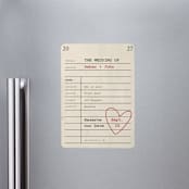 "Reserve our Date" - Save the Dates in Red Hot by Ilene Guy - Front