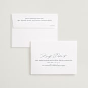 "Wavy Arch" - Save the Dates in Dusty Blue by Leah Ragain - FREE Recipient Addressing