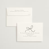 "Heart Shaped Locket" - Save the Dates in Ink Wash by Ani Somi - FREE Recipient Addressing