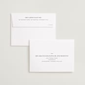 "Together Forever" - Save the Dates in Powder by Carolyn MacLaren - FREE Recipient Addressing