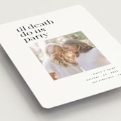"Til death" - Save the Dates in Cloud by Hudson meet Rose - Detail