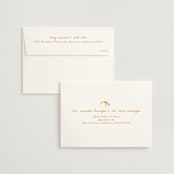 "Giardino" - Save the Dates in Flame by Pati Cascino - FREE Recipient Addressing