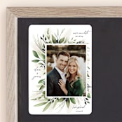 "Nature Love" - Save the Dates in Navy by Susan Moyal - Front