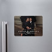 "And here we are" - Save the Dates in Marble by Lea Delaveris - Front