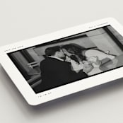 "Photosnap" - Save the Dates in Onyx by Pixel and Hank - Detail