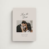 "Hayworth" - Save the Dates in Clay by Olivia Kanaley Inman - Magnet Front