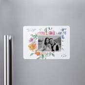 "Floral Pop" - Save the Dates in Vibrance Press by Itsy Belle Studio - Front