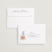 "Floral Pop" - Save the Dates in Vibrance Press by Itsy Belle Studio - FREE Recipient Addressing