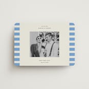 "Modern Border" - Save the Dates in Sky by Jackie Crawford - Front