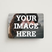 "The Big Picture" - Save the Dates in Ivory by Minted - Magnet Front
