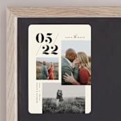 "Big Date" - Save the Dates in Ivory by Anastasia Makarova - Front