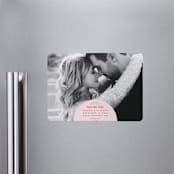 "News!" - Save the Dates in Strawberry by Claudia Orengo - Front