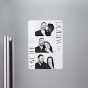 "Snapshot" - Save the Dates in Ink by Hudson meet Rose - Magnet Front
