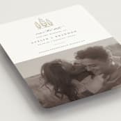 "Arborvitae" - Save the Dates in Champagne by Sarah Brown - Detail