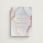 "opalescent" - Save the Dates in Opal by Erin Deegan - Magnet Front