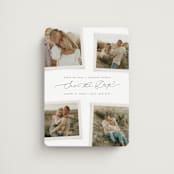 "Gallery Collection" - Save the Dates in Eggshell by Michelle Taylor - Magnet Front