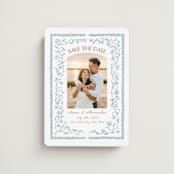 "Perfect Day" - Save the Dates in Aquamarine by Elisa Lara Campos - Front