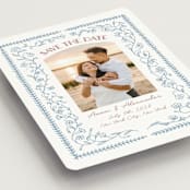 "Perfect Day" - Save the Dates in Aquamarine by Elisa Lara Campos - Detail