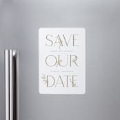 "Endless Summer" - Save the Dates in Ivy by Susan Zinader - Magnet Front