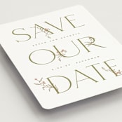 "Endless Summer" - Save the Dates in Ivy by Susan Zinader - Detail