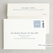 "Do This" - Save the Dates in Silk by Olivia Raufman - FREE Recipient Addressing