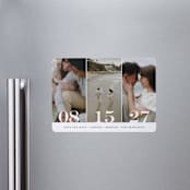 "Trio" - Save the Dates in Noir by Kimberly FitzSimons - Front
