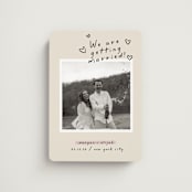 "Surprise!" - Save the Dates in Nero by Pati Cascino - Front