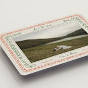 "Romantic Floral" - Save the Dates in Vintage by Elly - Detail