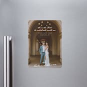 "Celebration XO" - Save the Dates in Ivory by Alethea and Ruth - Magnet Front