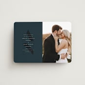 "Centro" - Save the Dates in Midnight by Up Up Creative - Magnet Front