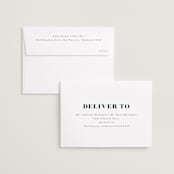 "Centro" - Save the Dates in Midnight by Up Up Creative - FREE Recipient Addressing