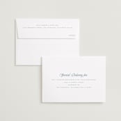 "Lauren" - Save the Dates in Winterberry by Blustery August - FREE Recipient Addressing