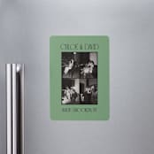 "Quad" - Save the Dates in Jade by Morgan Kendall - Magnet Front