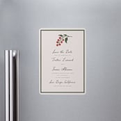 "Tomato Vine" - Save the Dates in Sand by Katharine Watson - Magnet Front