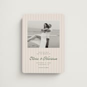 "harrison" - Save the Dates in Blush by Ellen Schlegelmilch - Front