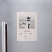 "harrison" - Save the Dates in Blush by Ellen Schlegelmilch - Magnet Front
