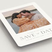"Glacier" - Save the Dates in Ink by Wildfield Paper Co - Detail