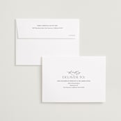 "Namesake" - Save the Dates in Snow by Angela Thompson - FREE Recipient Addressing