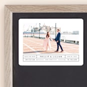 "Between the Lines" - Save the Dates in Blazer by Fine and Dandy Paperie - Front
