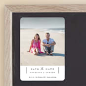 "Bottom Line" - Save the Dates in Vanilla by Jennifer Wick - Front