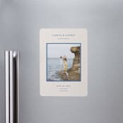"Bermuda" - Save the Dates in Beach Blue by Ani Somi - Front