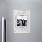 "Easy Lover" - Save the Dates in Cream by Helena Vitto - Front